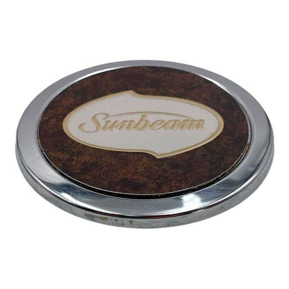 Vintage Sunbeam Mixmaster Emblem Cover Plate Replacement Part Model 1-7a 1-8a - Picture 2 of 7